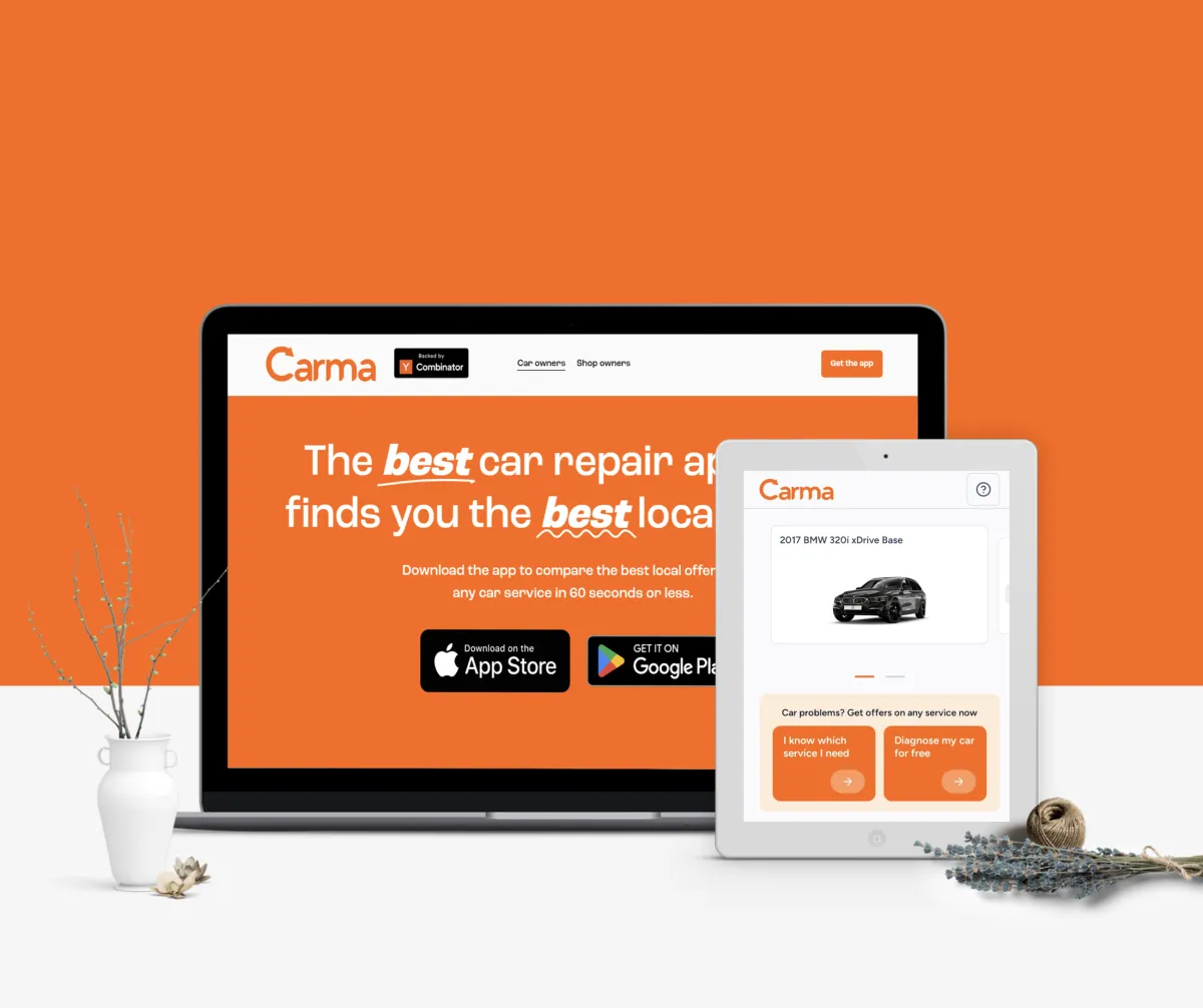 Carma — screenshot